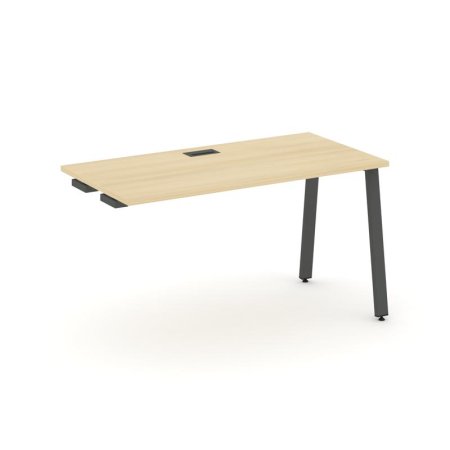 Стол-приставка к опорным элементам SN-6A.OPRS-013 (1380х700х750) (Акация Лорка/Металл Антрацит)