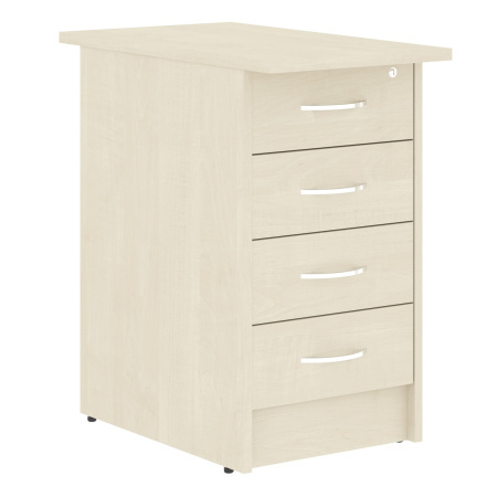 Тумба приставная Имаго ТП-4.2 412x720x755 (Клен-металлик)