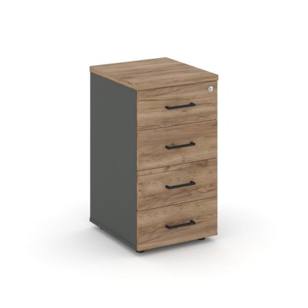 Тумба приставная SN.TPP-001 (416х460х750) (Антрацит/Дуб Табак)