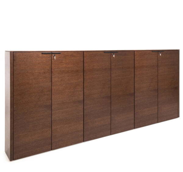 RAIL Шкаф для бумаг х3 (Дуб табак)