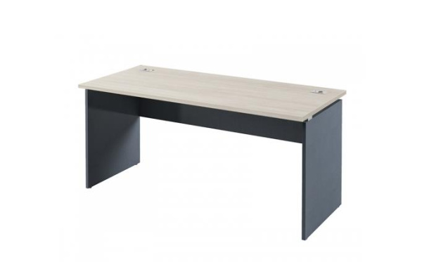 Стол письменный с заглушками Инновация I-26 1650х750х750 (Акация Морава/Антрацит)