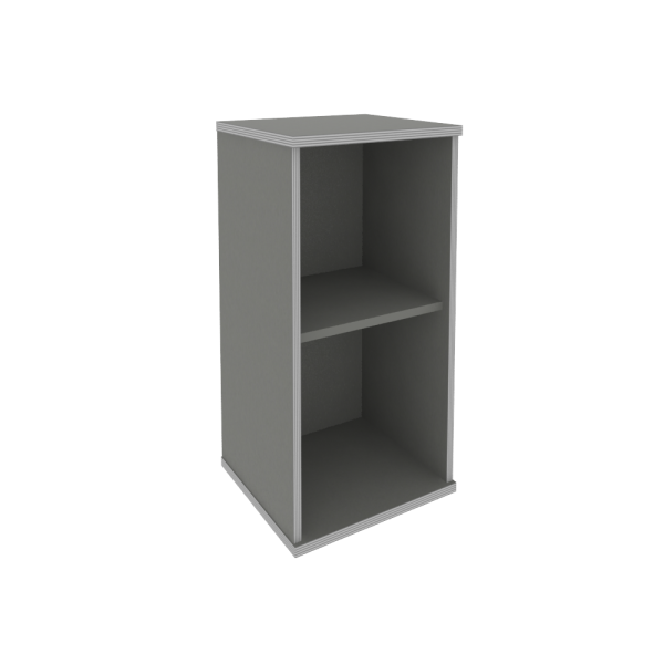 Стеллаж Riva А.СУ-3 404x365x828 (Клен-Металлик)