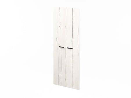 Двери высокие L-030 706х18х1890 (Таксония Айвори)