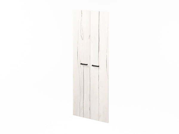 Двери высокие L-030 706х18х1890 (Таксония Айвори)