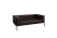 Диван двухместный FLX-2 (Latte Lux 405/Металл Черный)