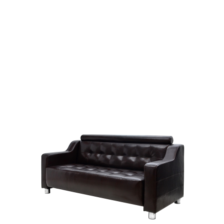 Диван офисный Неаполь (А-04) 2-х местный (Коричневый)