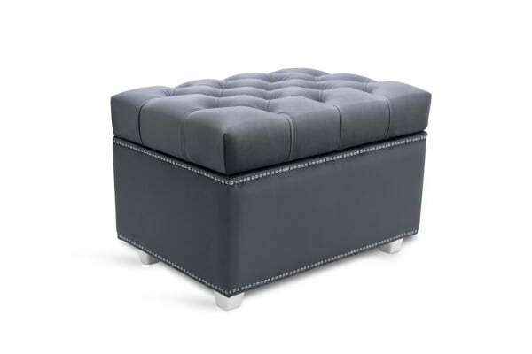 Пуф Marcele 600 (620x420x450) Серый (Серый)