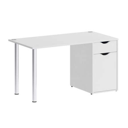 Стол письменный VR.SP-3-138.1 1380x720x750 (Белый Бриллиант)