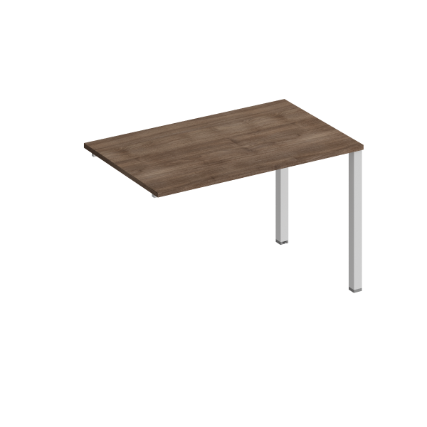 Секция стола рабочей станции на металлокаркасе КФ Комфорт КФ К.1131-1 1200x750x750 (Дуб шамони темныйСерый)