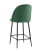 Стул полубарный Марсель велюр зеленый (Стул полубарный Марсель зеленый)
