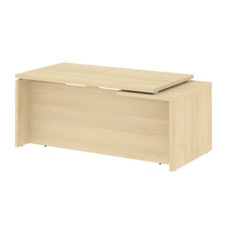 Стол для руководителя левый LT.В 18 L 1800x900x750 (Акация Лорка)