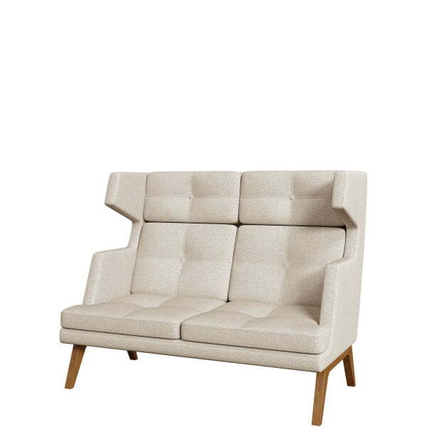 Диван офисный 2-х местный высокий Беверли (Диван 2-местный высокий kiton_01)