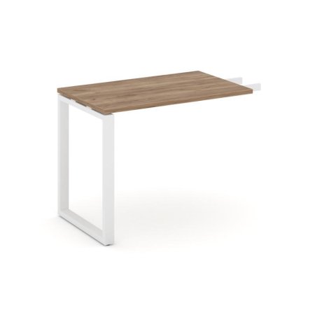 Брифинг-приставка SN-6O.BR-002 (780х600х750) (Дуб Табак/Металл Белый)