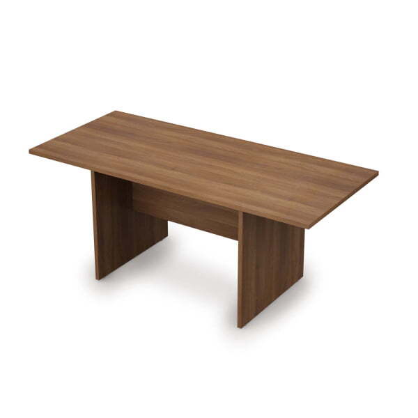 6СП.001 Стол для переговоров (1800x800x750) (Шамони темный/Алюминий матовый)