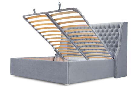 Кровать Pandora (1660x2150x1350) Серый (Серый)