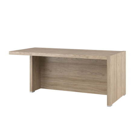 Стол письменный с асимметричными опорами, левый SOL297106 1800x880x750 (Вяз)