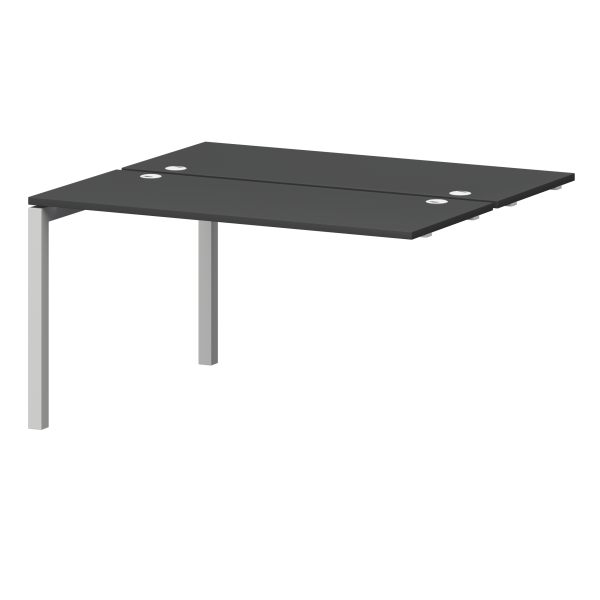 Модуль двойной универсальный на металлокаркасе Смарт СМС2-П-10К.120Э.Пр50 1000x1236x750 (Графит/Белый)