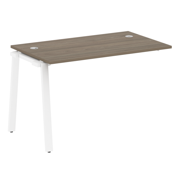 Проходной наборный элемент рабочей станции Metal System Style БА.ПРС-СП-1.2 1200x720x750 (Вяз/Белый металл)