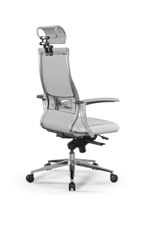 Кресло для руководителя Метта Samurai B2-11U - Infinity /Kc06/Wm06/U0mL-4c3/H2cL-3D(M06.B32.G11.W03) (Белый)