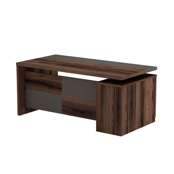 Стол руководителя левый  Fort FOT30410101 1800x900x790 (Дезира темная)