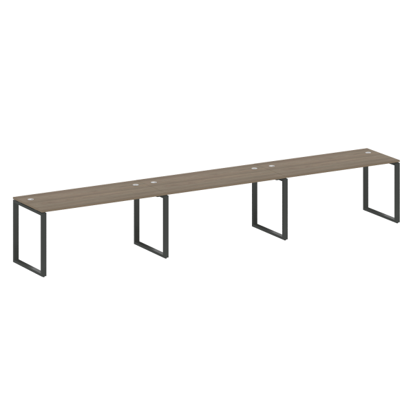 Рабочая станция Metal System Style БО.СМ-3.4 4800x720x750 (Вяз/Антрацит металл)