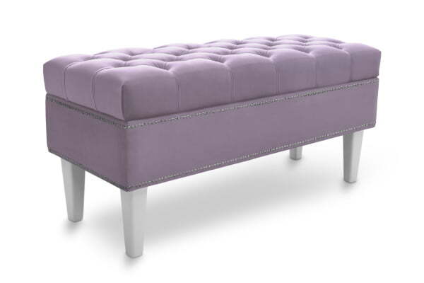 Банкетка Parige 800 (820x420x450) Пудровый (Пудровый)