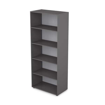 10Ш.005 Стеллаж высокий (800x434x1946) (Graphit matt)