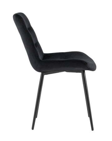 Стул Остин велюр черный (Стул Остин черный)