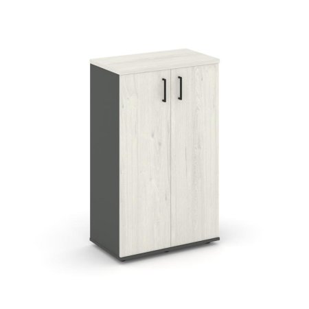 Тумба опорная/приставная SN.TOP-062 (700х400х1150) (Антрацит/Дуб Наварра)