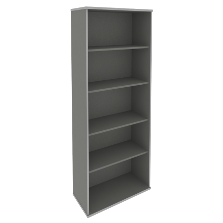 Стеллаж Riva А.СТ-1 770x365x1980 (Венге-Металлик)