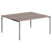 Стол двойной Xten Gloss XGWST 1614.1 1600x1406x750 (Легно темный)