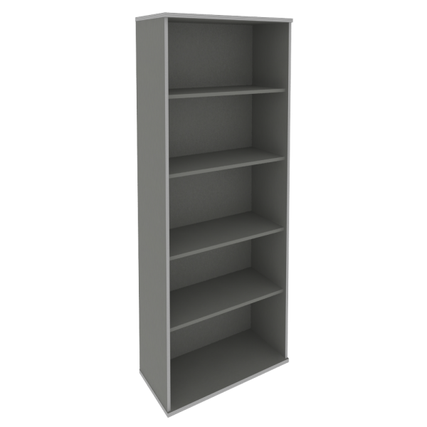 Стеллаж Riva А.СТ-1 770x365x1980 (Венге-Металлик)