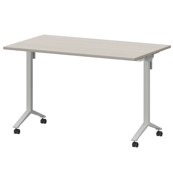 Стол мобильный складной Моби МБ22-120.70 1200x700x750 (Ясень шимо/Белый)