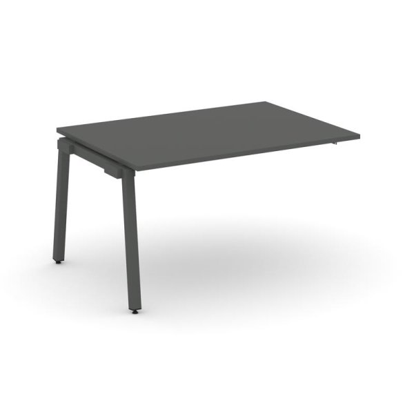 Проходной наборный элемент переговорного стола SN-5A.NSPRG-001.3 (980х980х750) (Антрацит/Металл Антрацит)