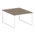 Рабочая станция Metal System Style БО.РАС-СП-2.2 1200x1475x750 (Дуб Наварра/Серый металл)