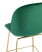 Стул полубарный Beetle со спинкой изумрудный (Стул полубарный Турин изумрудный)