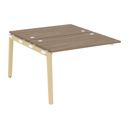 Наборный элемент рабочей станции на деревянных опорах Onix Wood OW.2.NRS-2.7 1180x1475x750 (Дуб Аризона/Дуб Светлый)
