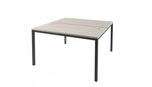 Стол-тандем на 2 рабочих места Инновация IL-41 1350х1432х750 (Акация МораваАнтрацит)