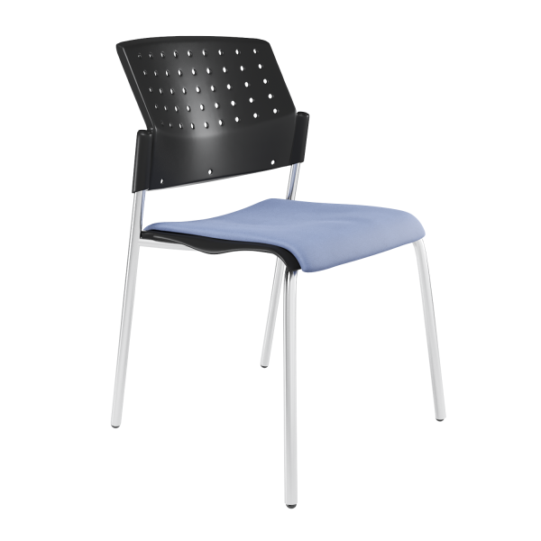 Офисный стул Movie ЦБ-00016874 Голубой/Черный (Голубой/Черный)