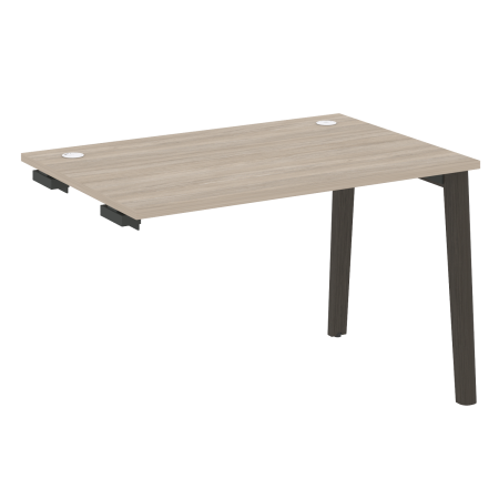 Стол-приставка к опорным элементам на деревянных опорах Onix Wood OW.SPR-2.8 1180x800x750 (Дуб Аттик/Дуб Темный)