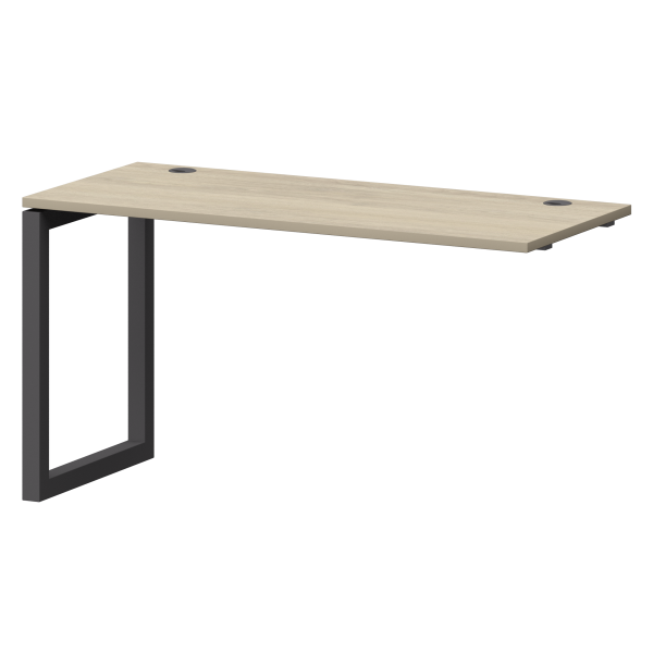 Модуль линейный на металлокаркасе Смарт СМС25-О-14К.60Э.Пр.50 1400x600x750 (Кронберг/Антрацит)