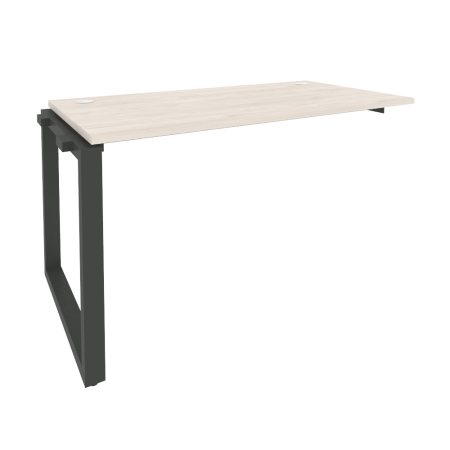 Наборный элемент рабочей станции на О-образном м/к Onix O.MO-1.NRS-3.7 1380x720x750 (Денвер Светлый/Черный металл)