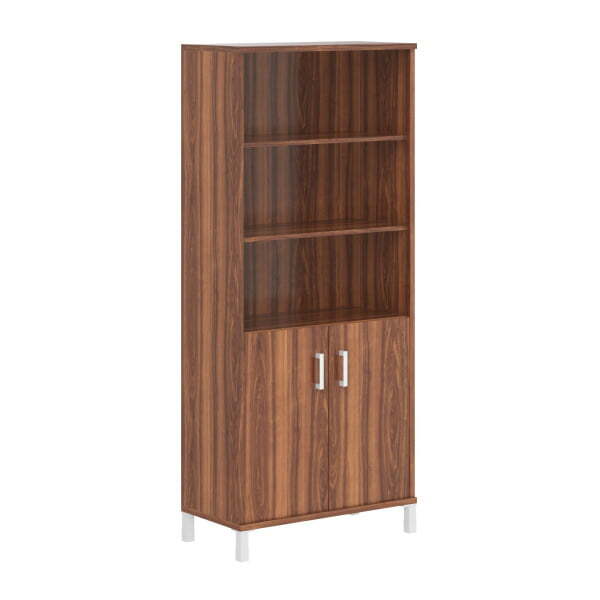 Шкаф широкий, глухие двери без замка Born B-430.2 900x450x2054 (Орех Даллас)