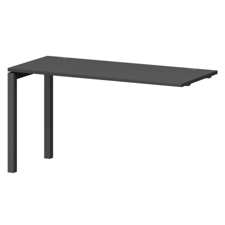 Модуль линейный на металлокаркасе Смарт СМС25-П-14К.60Э.Пр50 1400x600x750 (Графит/Антрацит)