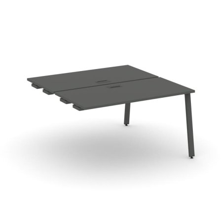 Стол-приставка к опорным элементам SN-6A.DPRS-004 (1580х1232х750) (Антрацит/Металл Антрацит)