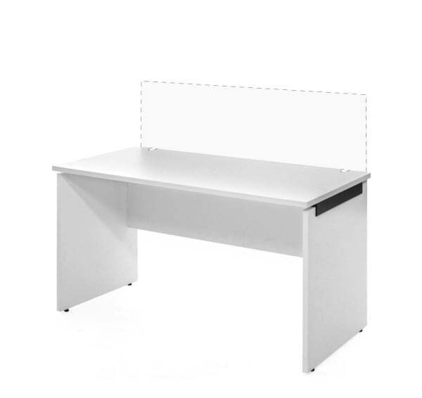 TOUR WOOD Стол письменный 138 (Белый/Антрацит)