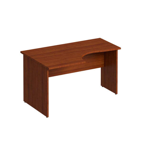 Стол эргономичный левый Комфорт К 132 1400x900x750 (Французский орех)
