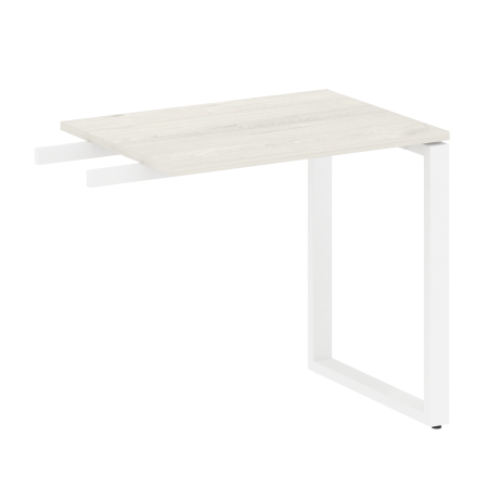 Приставной элемент БО.ПР-2 800x600x750 (Дуб Наварра/Белый металл)