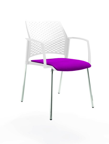 Офисный стул Rewind ЦБ-00016941 Фуксия/Белый (Фуксия/Белый)