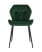 Стул Эдвин велюр зелёный (Стул кухонный Эдвин зеленый)